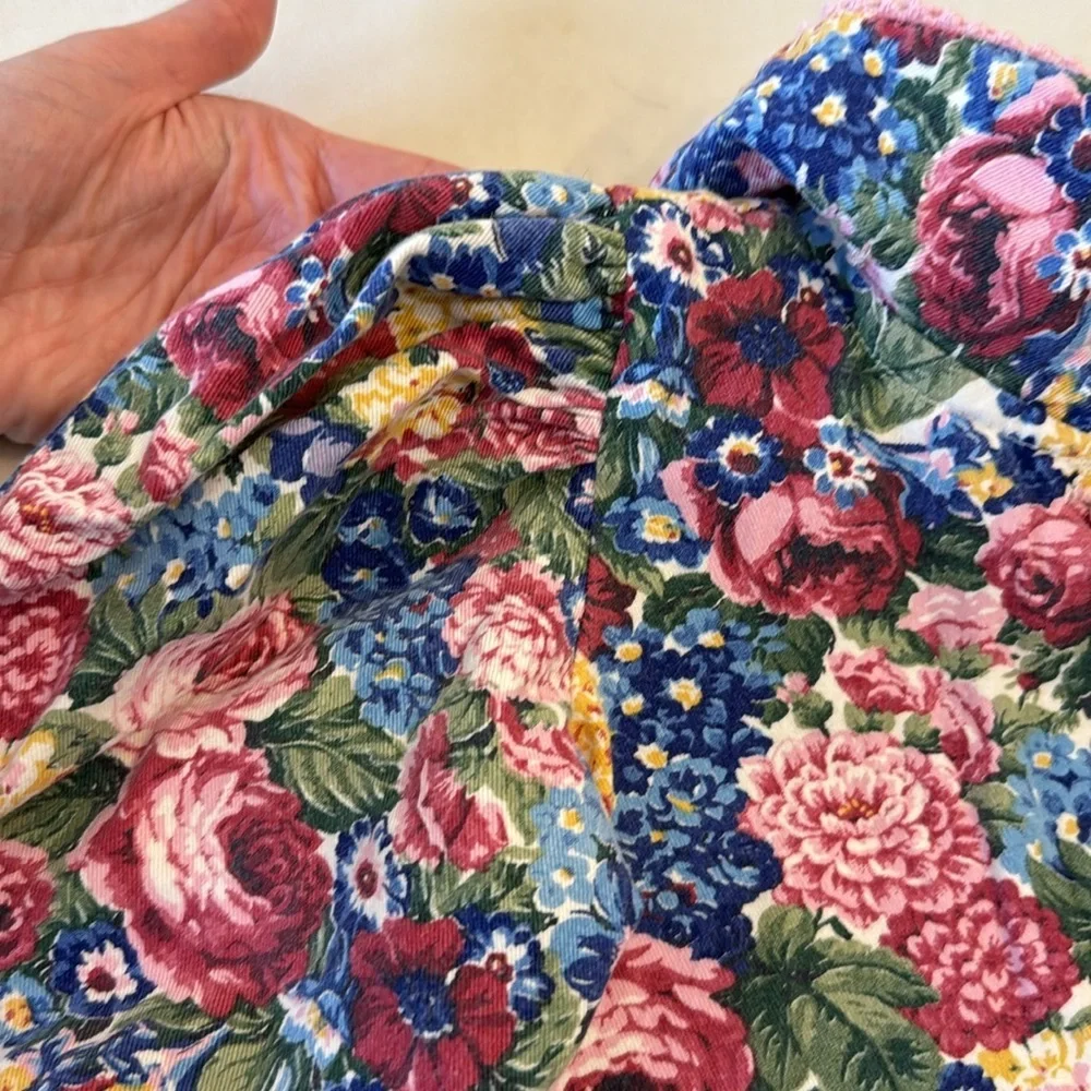VINTAGE! MouseFeathers Girls’ Vibrant Floral Dress, sz 4 - Picture 6 of 8